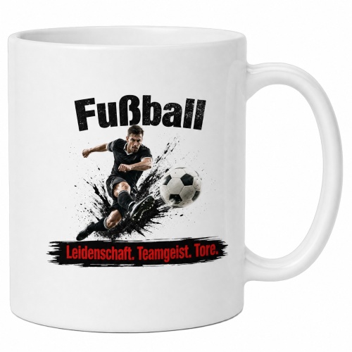 Tasse »Fußball – Leidenschaft....