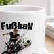 Tasse »Fußball – Leidenschaft. Teamgeist. Tore.«