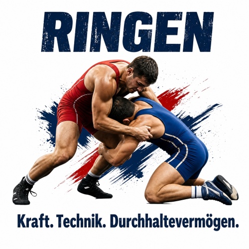 Tasse »Ringen – Kraft. Technik....