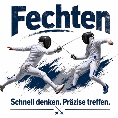 Tasse »Fechten – Schnell denken. Präzise...