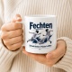 Tasse »Fechten – Schnell denken. Präzise treffen.«