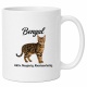 Tasse »Bengal – Aktiv. Neugierig. Abenteuerlustig.«