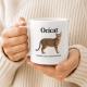 Tasse »Ocicat – Sportlich. Sozial. Abenteuerlustig.«