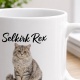 Tasse »Selkirk Rex – Gelassen. Freundlich. Lockig.«