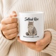 Tasse »Selkirk Rex – Gelassen. Freundlich. Lockig.«