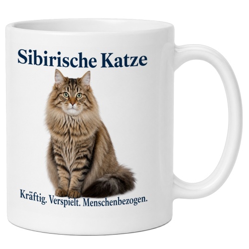 Tasse »Sibirische Katze«