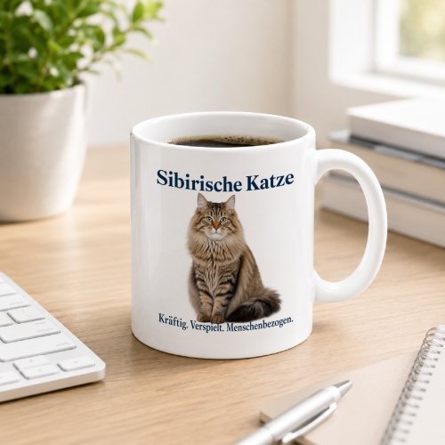 Tasse »Sibirische Katze«