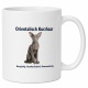 Tasse »Orientalisch Kurzhaar – neugierig & kommunikativ«