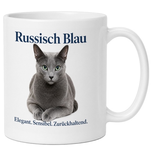 Tasse »Russisch Blau«