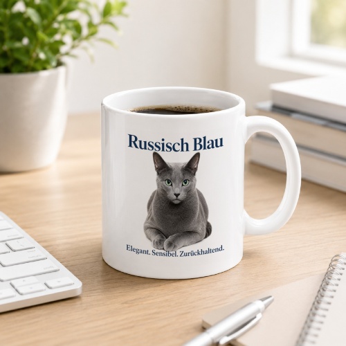 Tasse »Russisch Blau«