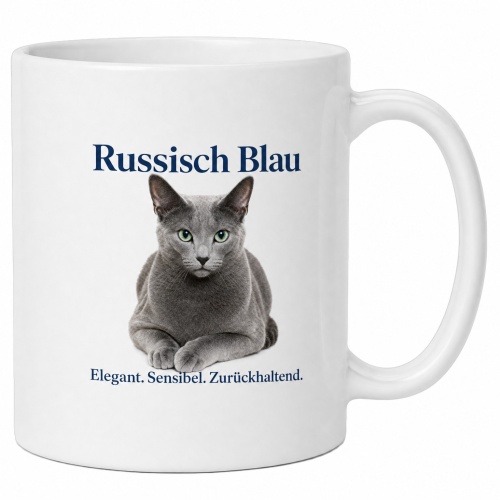 Tasse »Russisch Blau«