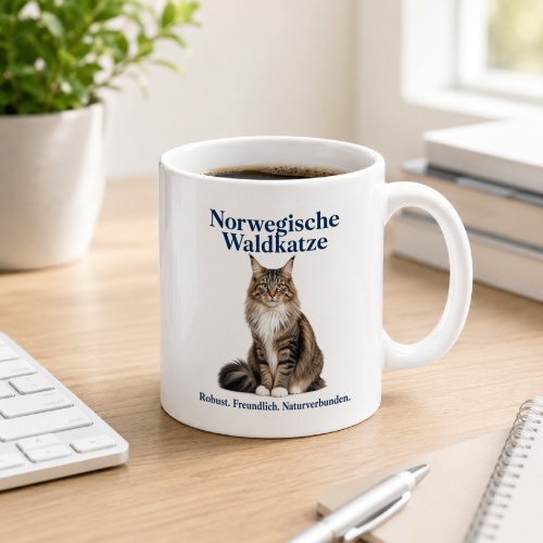 Tasse »Norwegische Waldkatze«