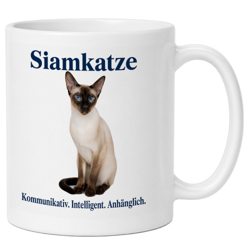 Tasse »Siamkatze«