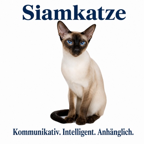 Tasse »Siamkatze – kommunikativ &...