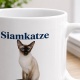 Tasse »Siamkatze – kommunikativ & anhänglich«