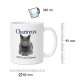 Tasse »Chartreux – Still. Loyal. Gelassen.«