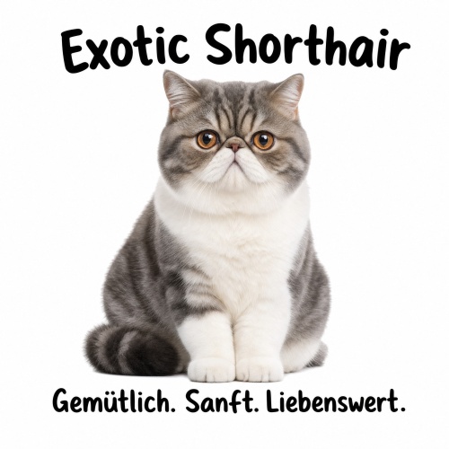 Tasse »Exotic Shorthair – Gemütlich....