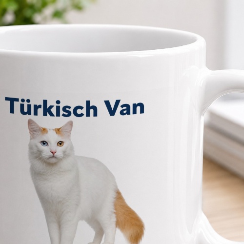 Tasse »Türkisch Van – Aktiv & wasserliebend«