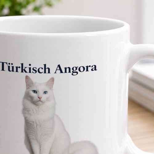 Tasse »Türkisch Angora – Elegant. Intelligent. Selbstbewusst.«