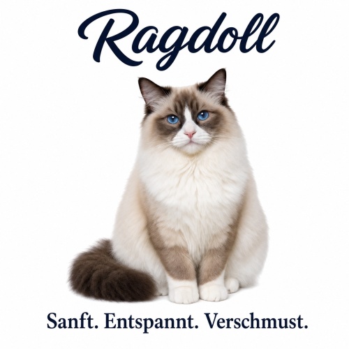 Tasse »Ragdoll – Sanft. Entspannt....
