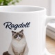 Tasse »Ragdoll – Sanft. Entspannt. Verschmust.«