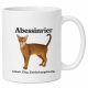 Tasse »Abessinier – Lebhaft. Klug. Entdeckungsfreudig.«
