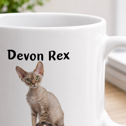 Tasse »Devon Rex – verspielt & verschmust«