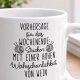 Tasse »Stricken mit Wein«