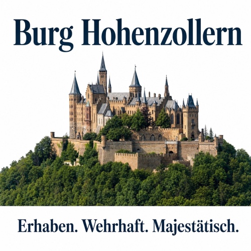 Tasse »Burg Hohenzollern – Erhaben. Wehrhaft....