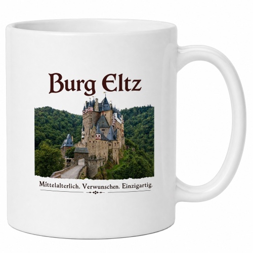 Tasse »Burg Eltz – Mittelalterlich....