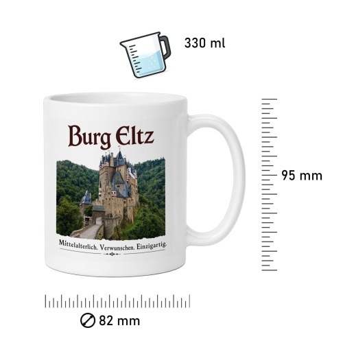 Tasse »Burg Eltz – Mittelalterlich. Verwunschen.«
