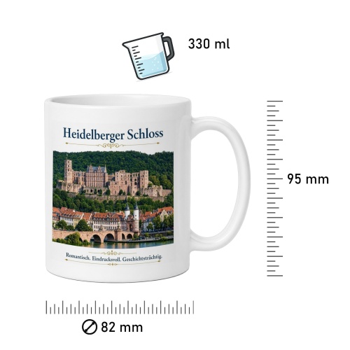 Tasse »Heidelberger Schloss«