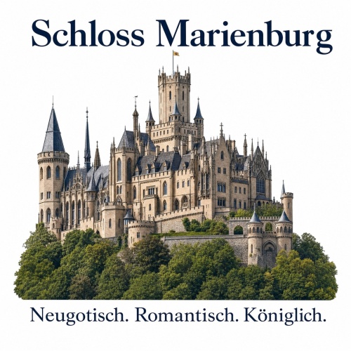 Tasse »Schloss Marienburg – Neugotisch....