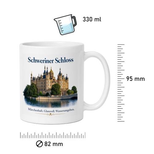 Tasse »Schweriner Schloss«