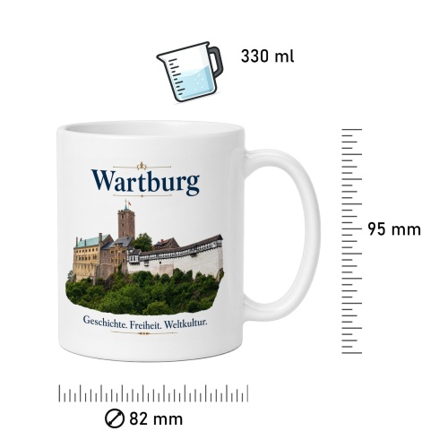 Tasse »Wartburg – Geschichte. Freiheit. Weltkultur.«