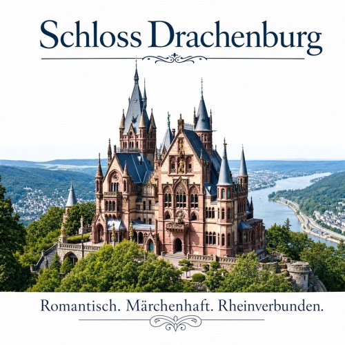 Tasse »Schloss Drachenburg – Rheinblick«