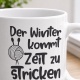 Tasse »Zeit zu Stricken«