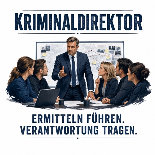 Tasse »Kriminaldirektor – Ermitteln....