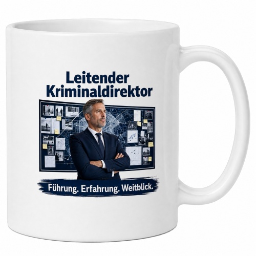 Tasse »Leitender Kriminaldirektor –...