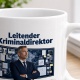 Tasse »Leitender Kriminaldirektor – Führung. Erfahrung. Weitblick.«