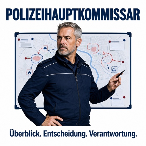 Tasse »Polizeihauptkommissar –...