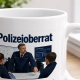 Tasse »Polizeioberrat – Weitblick. Leitung. Entscheidung.«