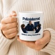 Tasse »Polizeioberrat – Weitblick. Leitung. Entscheidung.«