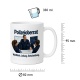 Tasse »Polizeioberrat – Weitblick. Leitung. Entscheidung.«
