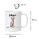Tasse »Sphynx – Anhänglich. Warmherzig. Aufmerksam.«