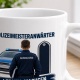 Tasse »Polizeimeisteranwärter – Lernen. Wachsen.«