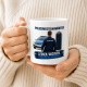 Tasse »Polizeimeisteranwärter – Lernen. Wachsen.«