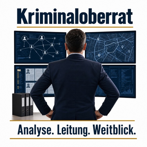 Tasse »Kriminaloberrat – Analyse. Leitung....