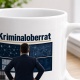 Tasse »Kriminaloberrat – Analyse. Leitung. Weitblick.«