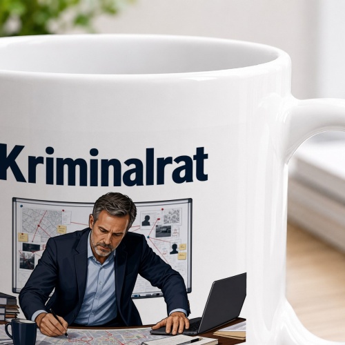 Tasse »Kriminalrat – Strategie für komplexe Fälle«